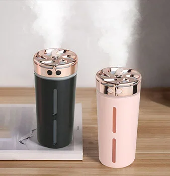 Portable Mini 7 Colors Light Car Humidifier