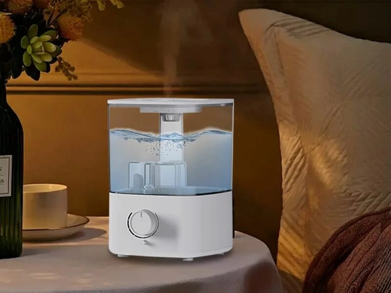 Sleep Better How a 4L Humidifier with Color-Changing Light Enhances Your Night